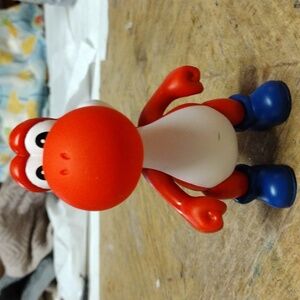 Red Yoshi figurine
